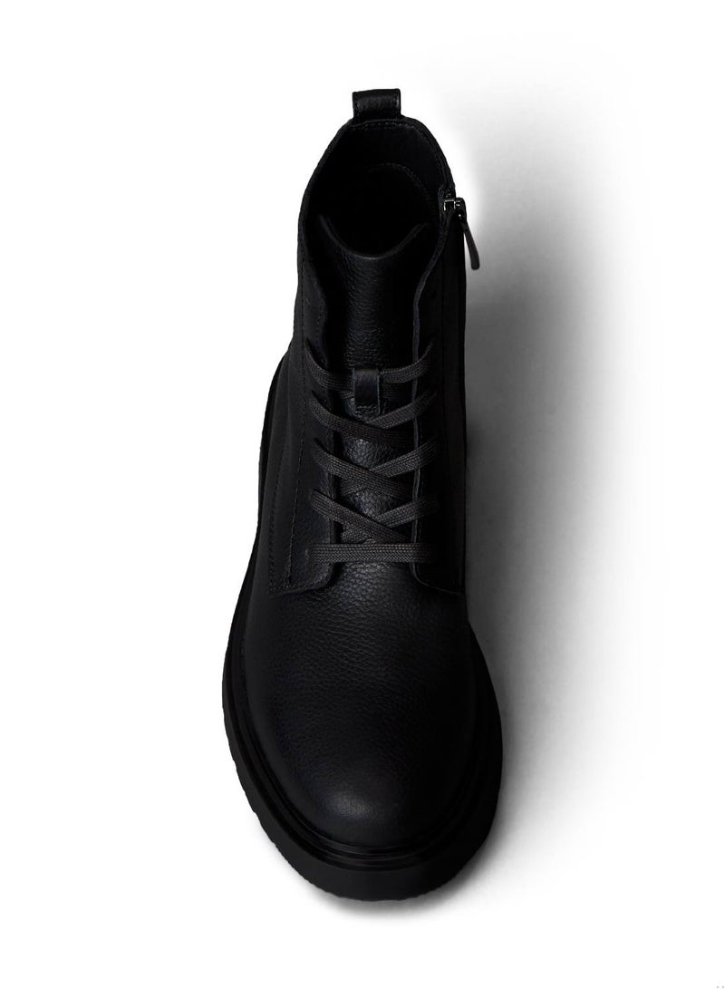 كالفن كلاين جينز حذاء بوت بسحّاب ورباط - Image 4