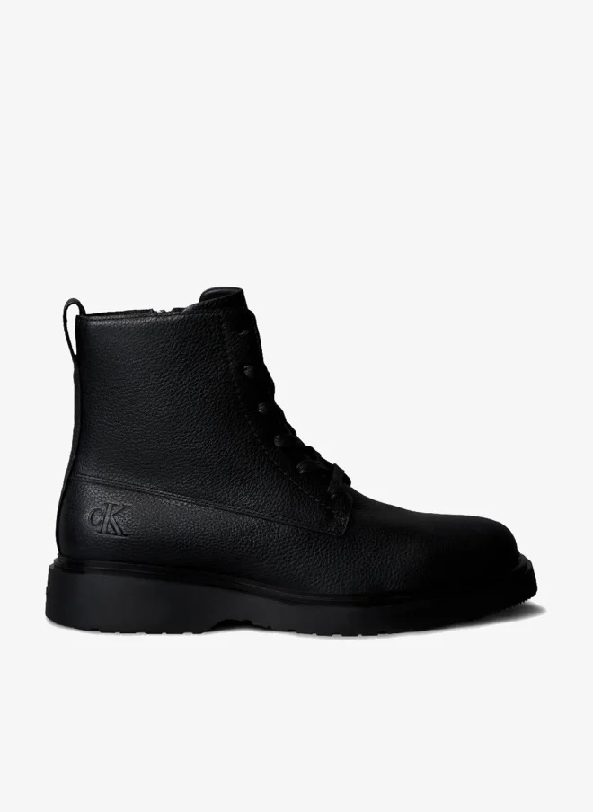 كالفن كلاين جينز حذاء بوت بسحّاب ورباط