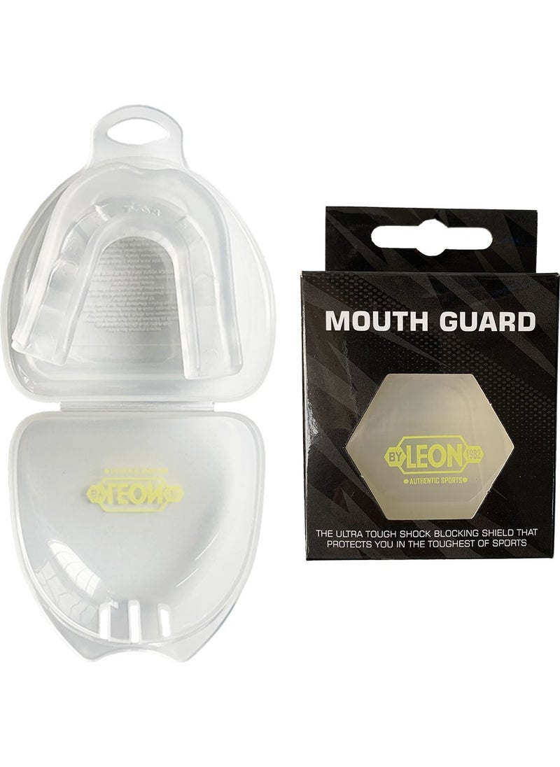By Leon 1982 Leon Classic Mouthguard Medical Boxing Mouthguard with Transparent Box  - Image 1