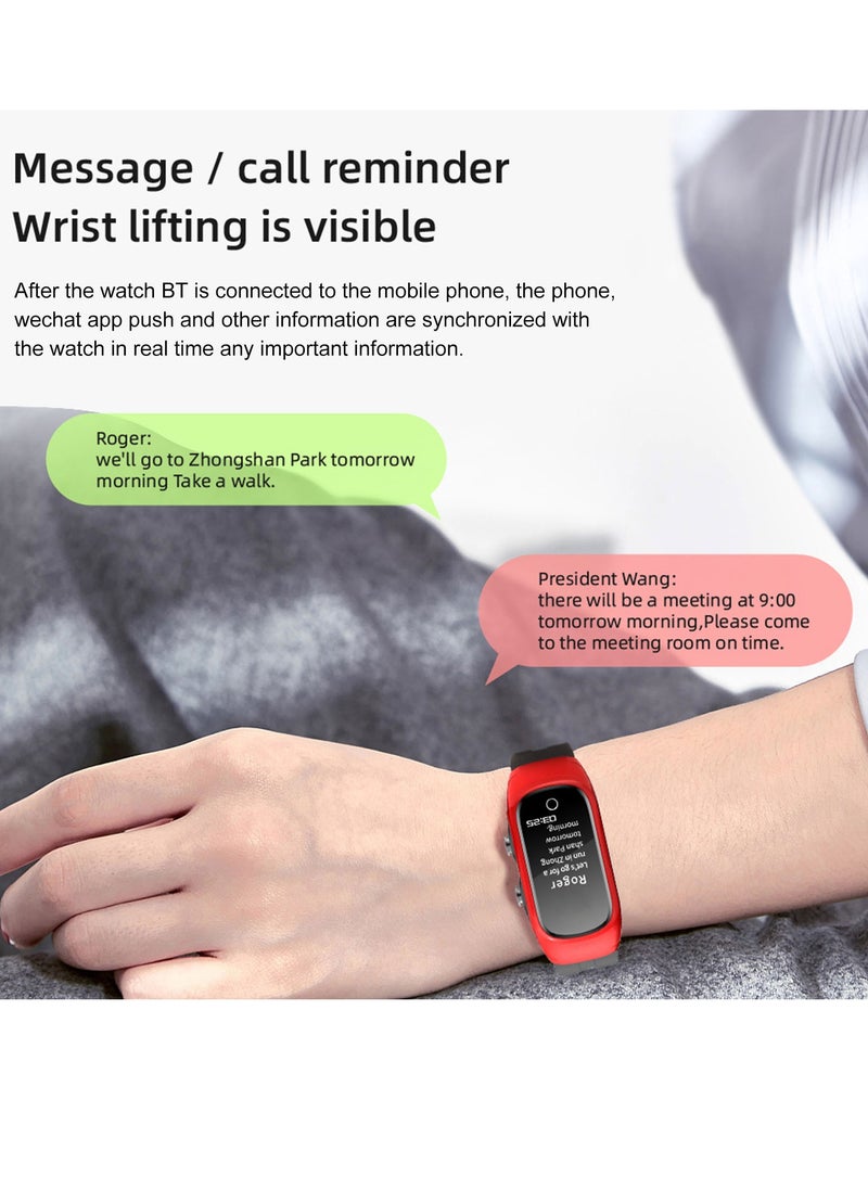 Generic - 2-In-1 Smart Watch TWS Earbuds Fitness Tracker True Wireless BT5.0 Headphones Pedometer Calorie Counter Activity Tracker Smart Bracelet Wrist Band Heart Rate Blood Pressure Sleep Monitor - Image 1