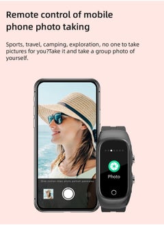 Generic 2-In-1 Smart Watch TWS Earbuds Fitness Tracker True Wireless BT5.0 Headphones Pedometer Calorie Counter Activity Tracker Smart Bracelet Wrist Band Heart Rate Blood Pressure Sleep Monitor  - Image 4