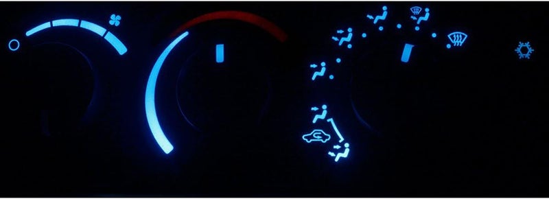 HERCOO LED Lights Bulbs Kit for AC Climate Heater Control - Compatible with 2003-2008 Dodge Ram 1500 2500 3500 - Image 1