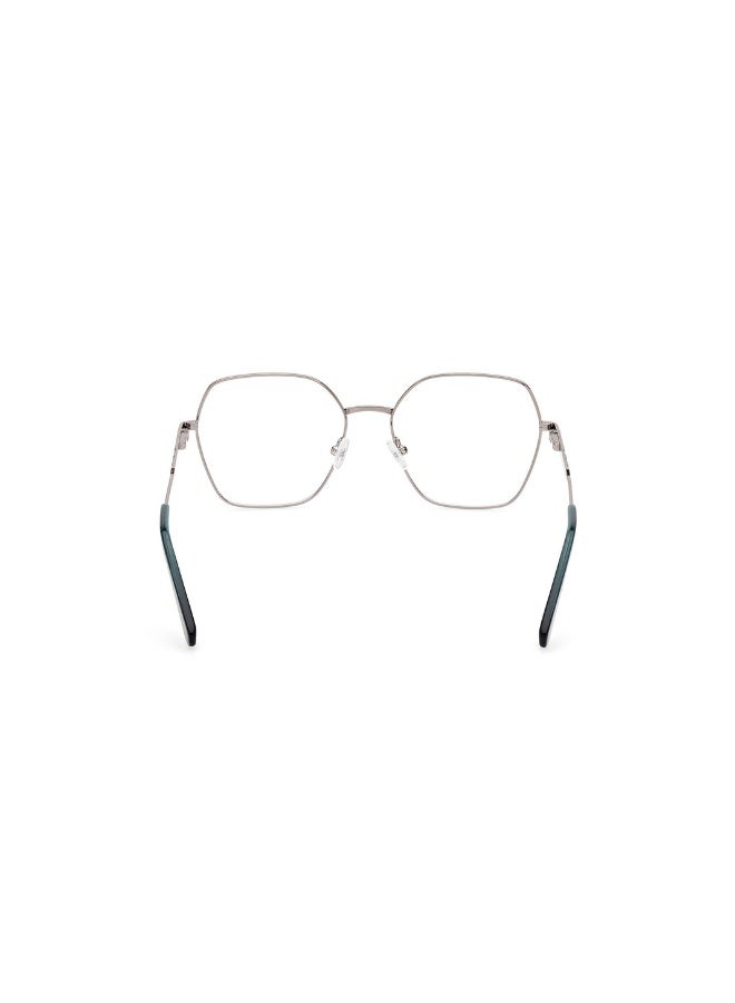 GANT Ga4154 Geometric Metal Frames For Women Size 55, Matte Dark Ruthenium - Image 4