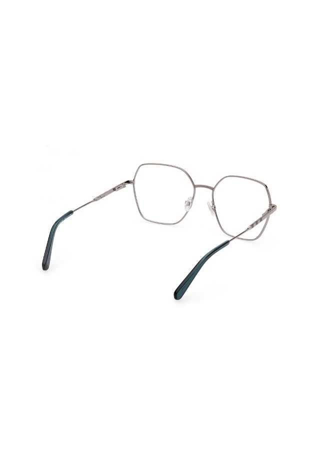 GANT Ga4154 Geometric Metal Frames For Women Size 55, Matte Dark Ruthenium - Image 5