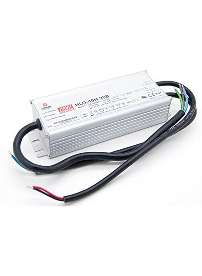Mean Well HLG 40H 20B 40W IP67 Waterproof Switching Power Supply 20V 2A - Image 2