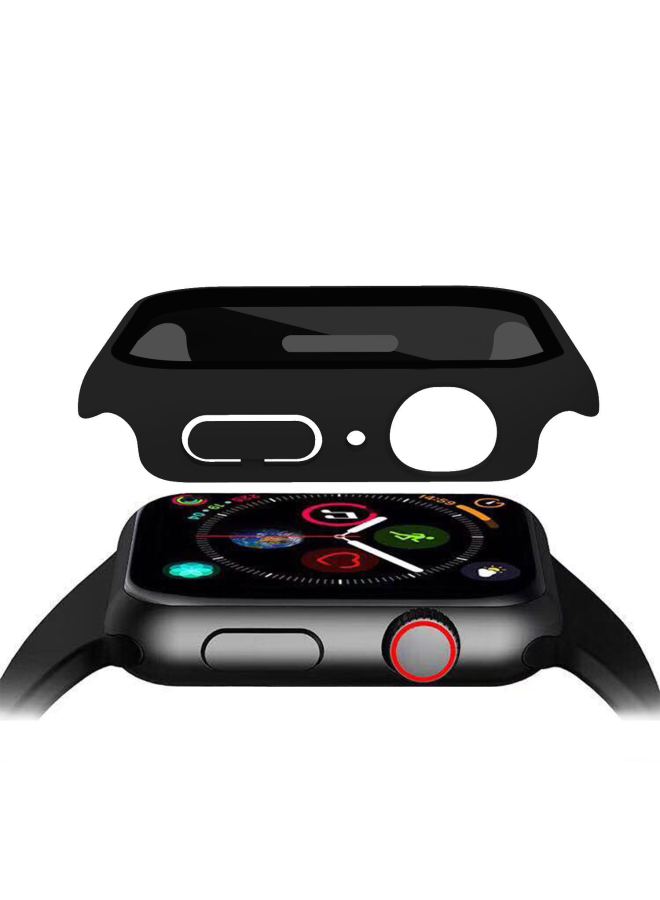Applicable To Apple Peep-proof Watch Case Applewatch98 Generation Tempered Film Integrated Shell Iwatch Peep-proof Protective Case - Image 4