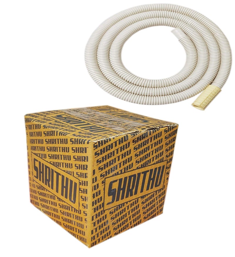 SHRITHU SHRITHU 3 meter PVC Washing Machine Inlet Pipe for Semi Automatic Washing Machine Hose Common New Assy intake Air Conditioner AC Outlet drain Hose Pipe pack of 1 white - Image 4