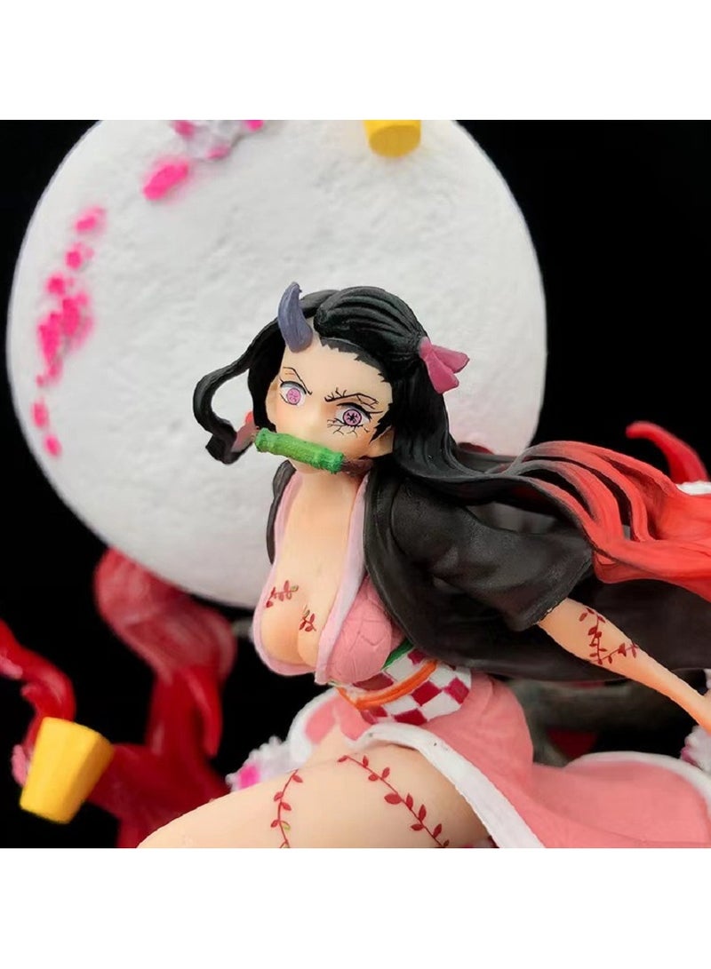 Demon Slayer Super Large Handmade Model Figure of Enraged Blood Nezuko Kamado Ideal Birthday Gift - Image 3