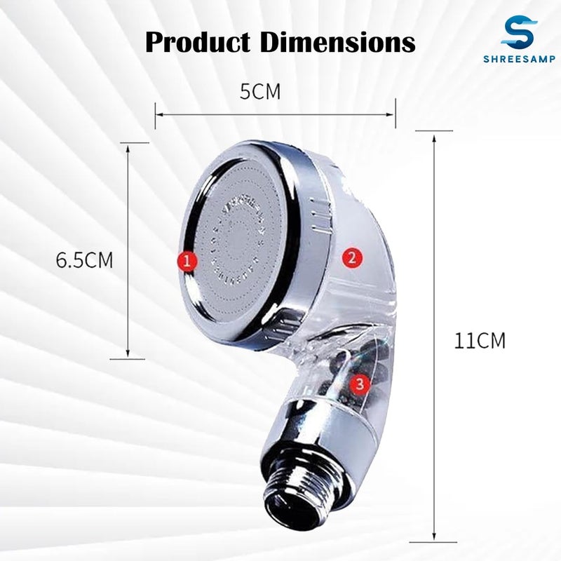 SHREESAMP SHREESAMP Washbasin Faucet External Shower Set Double Control Switch Bathroom Washbasin Sink Hose Sprayer Hair Washing Handheld Shower with Retractable Hose and Bracket Shower - Image 2