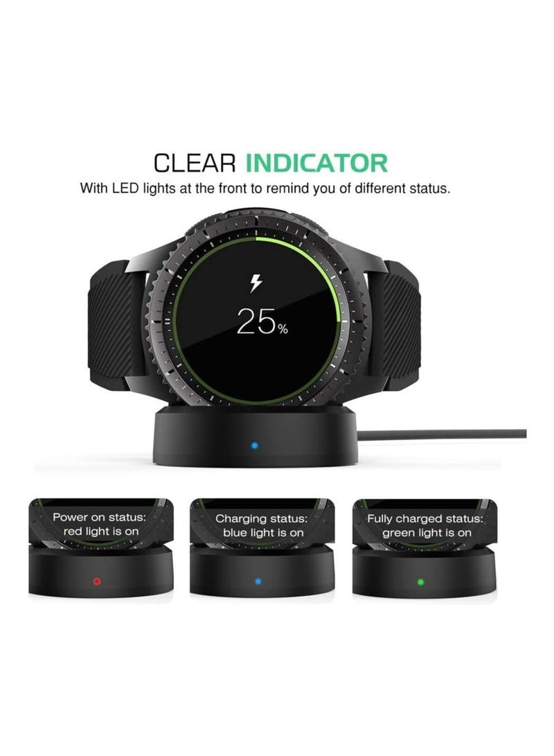 ELTRAZONE Wireless Charging Dock Cradle Charger compatible with Samsung Gear S3 S2  - Image 4