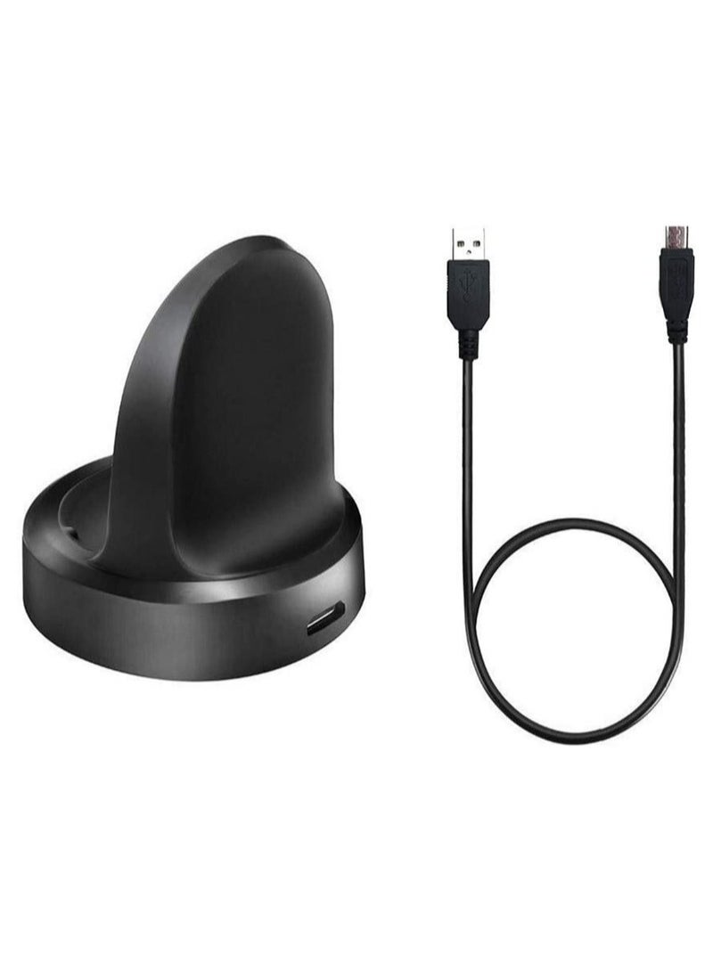 ELTRAZONE Wireless Charging Dock Cradle Charger compatible with Samsung Gear S3 S2  - Image 1