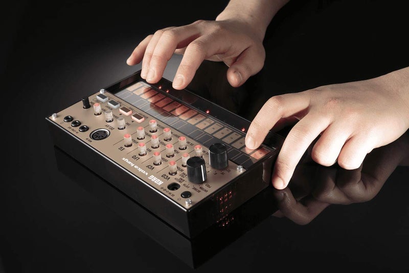 Korg Volca Keys Analogue Loop Synthesizer Polyphonic w/Simple-three Voice Analog and Self Tuning - Image 3