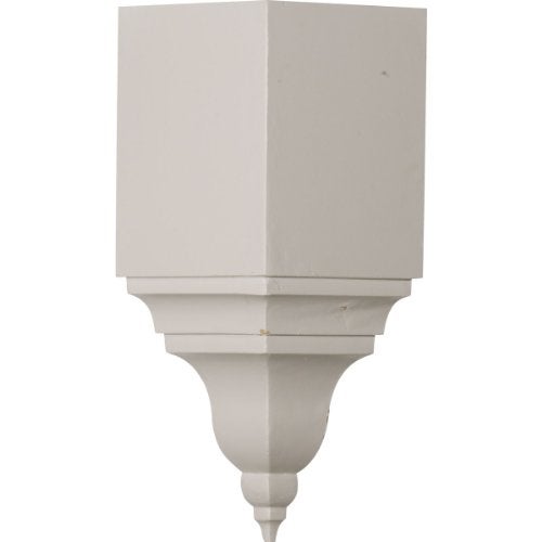 Ekena Millwork Endurathane Universal Inside Corner for Moulding Profiles, 5 1/2"W x 5 1/2"P x 13 3/4"H (Less than 5 1/2"P and 6 3/4"H), Factory Primed - Image 2