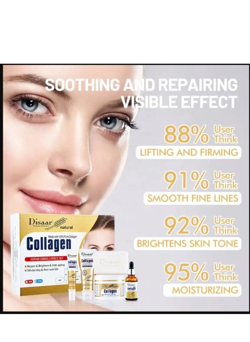 Disaar Disaar 100% Collagen 5 Pcs Repair Skin Care Set - Image 4
