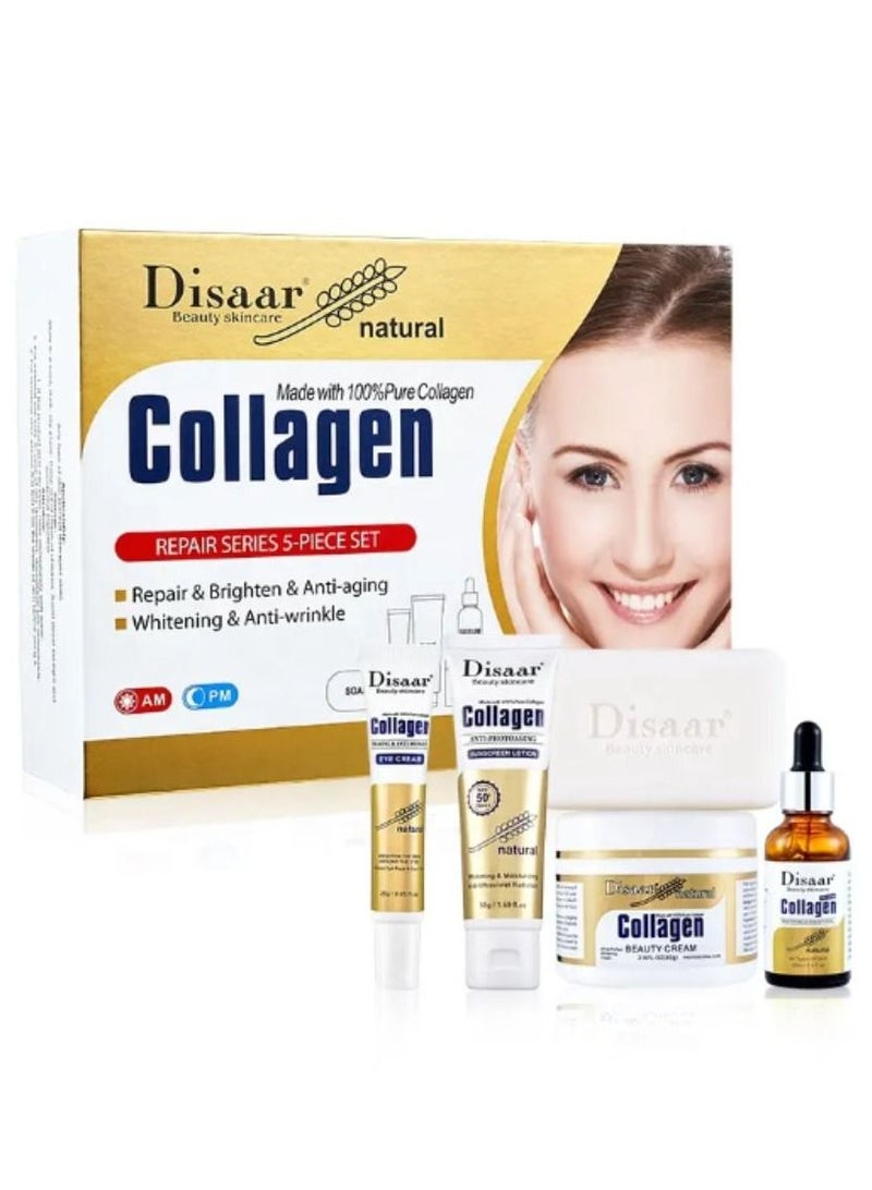 Disaar Disaar 100% Collagen 5 Pcs Repair Skin Care Set - Image 1