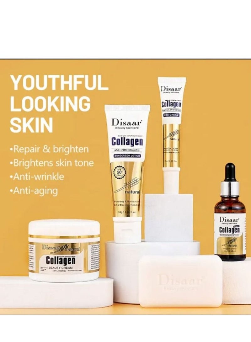 Disaar Disaar 100% Collagen 5 Pcs Repair Skin Care Set - Image 5