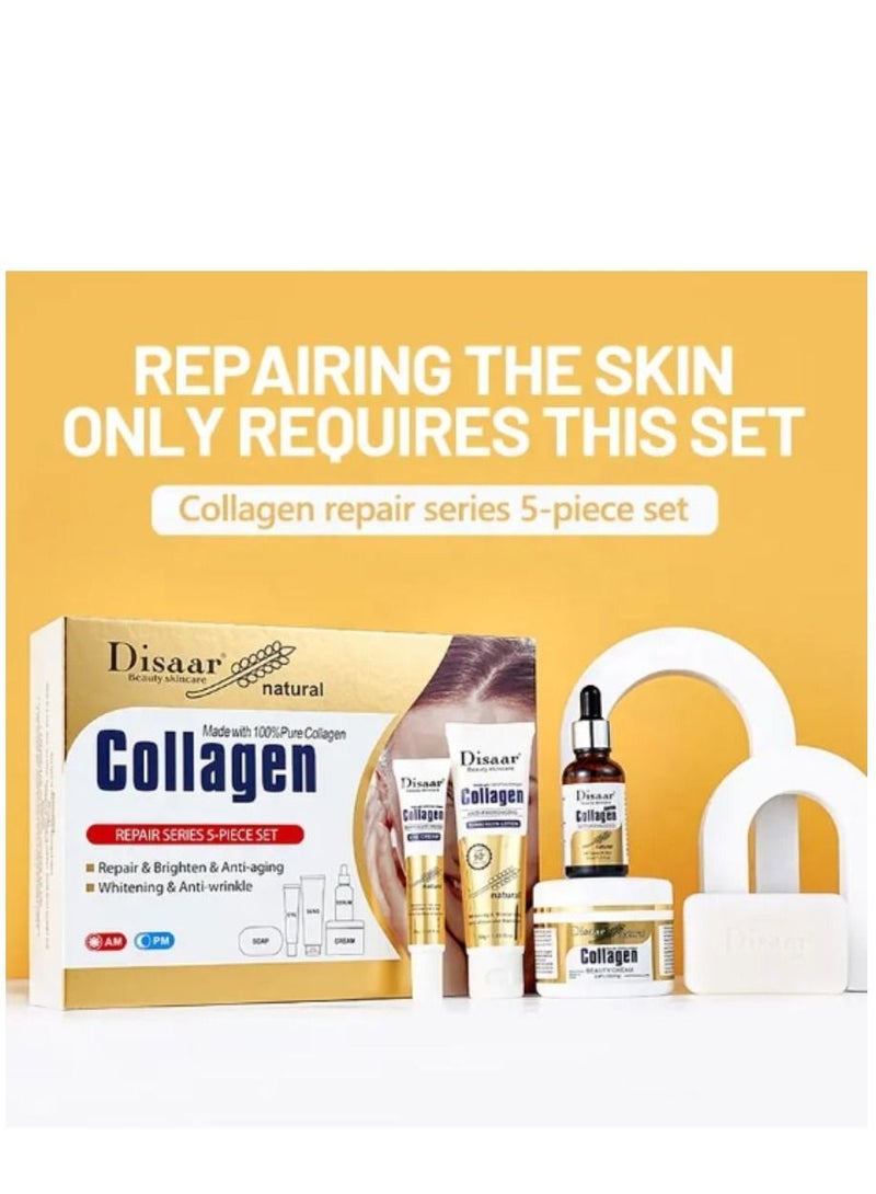 Disaar Disaar 100% Collagen 5 Pcs Repair Skin Care Set - Image 3