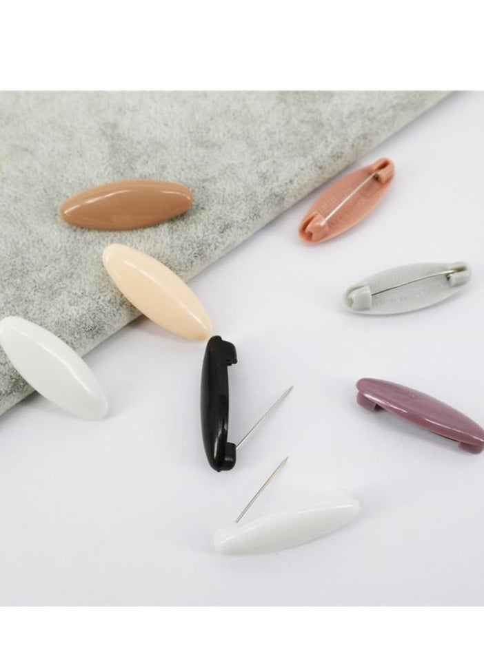 مجموعة من ثماني دبابيس طرحة كليبس للأمان بألوان مختلفة - Image 4