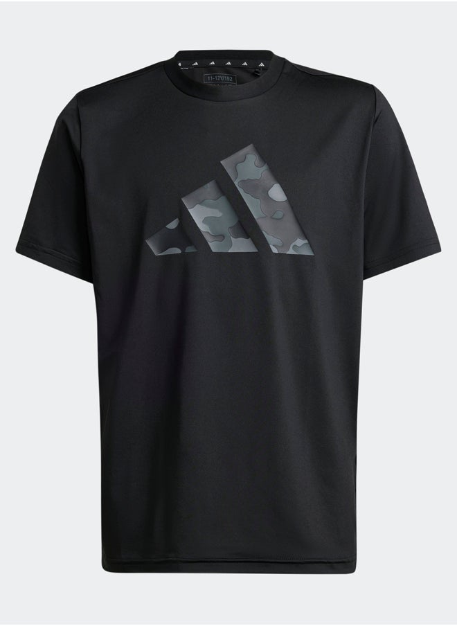 Adidas - Train Essentials Seasonal Print T-Shirt Kids - Image 1