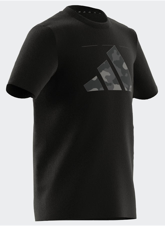 Adidas - Train Essentials Seasonal Print T-Shirt Kids - Image 1