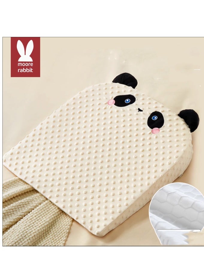 Moore Rabbit Baby Anti Spitting Slope Pad, Baby Slope Pillow, Newborn Lying In Bed, Sleeping Tool, Bed In Bed, Breastfeeding Pillow  - Image 1
