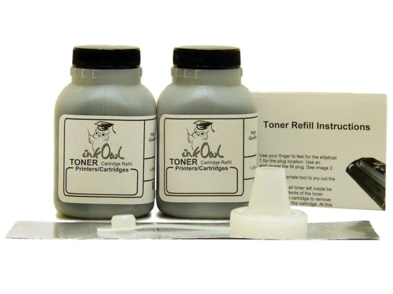 InkOwl Toner Refill Kit Replacement for Brother TN-730, TN-760, TN-770 (2-Pack) - Image 1