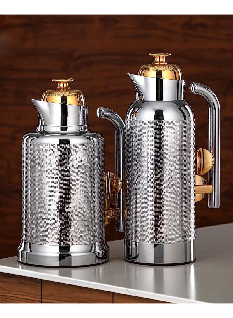 السيف  طقم ترامس ساندرا من السيف للشاي والقهوة بتصميم أنيق 1 لتر / 1 لتر