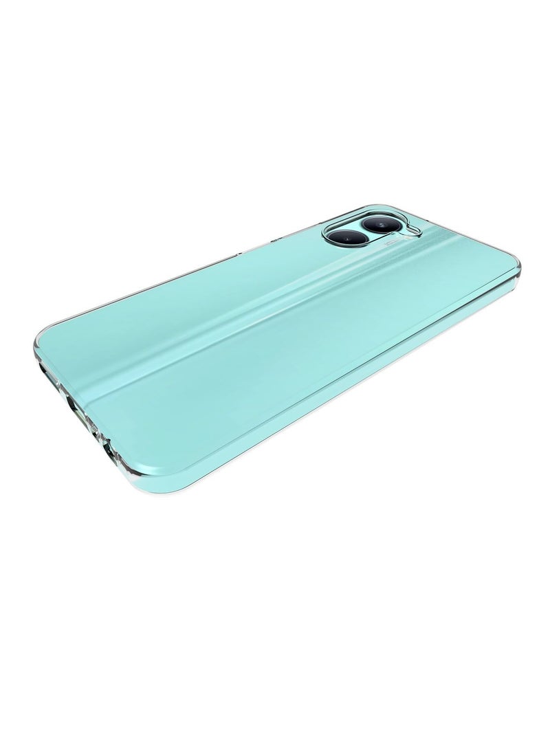 Realme C33 4G Case Cover Protector Accessories Ultra Slim Four Corners Anti-Falling Soft TPU Transparent Clear Anti-Scratch Shockproof Back Cover - Image 5