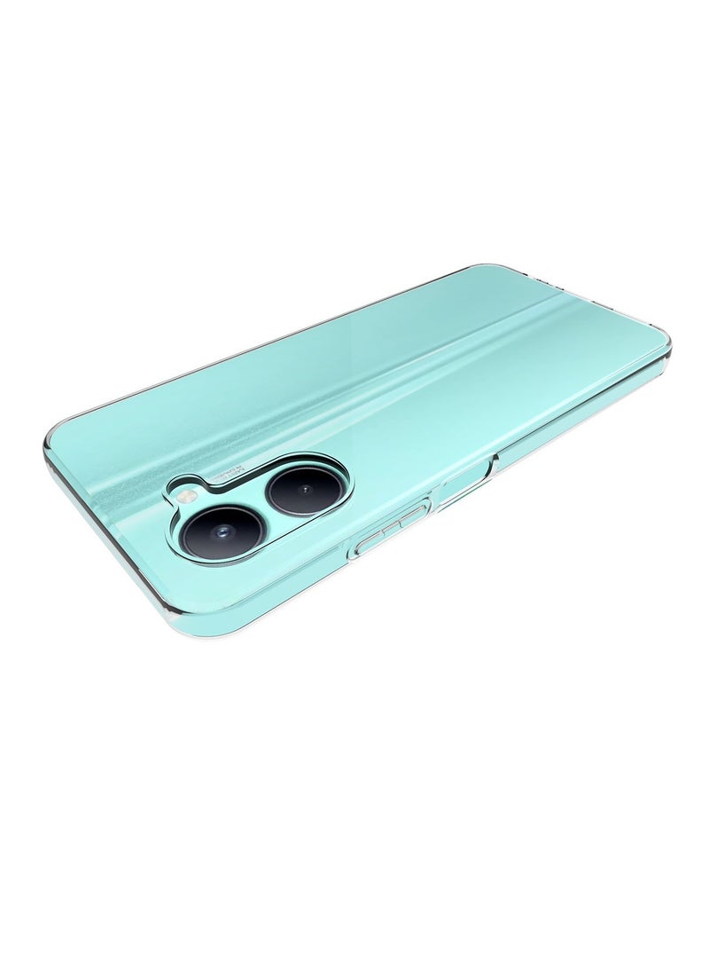 Realme C33 4G Case Cover Protector Accessories Ultra Slim Four Corners Anti-Falling Soft TPU Transparent Clear Anti-Scratch Shockproof Back Cover - Image 4