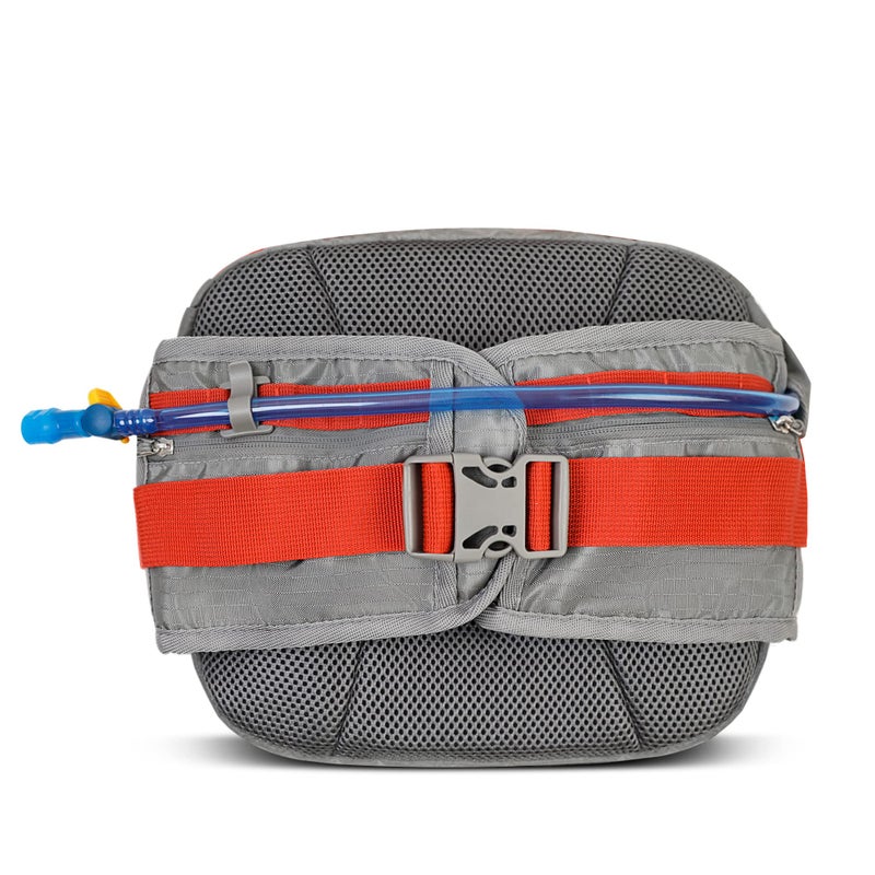 Zavothy Hydration Waist Pack Hip Pack Running Fanny Pack with 1.5 L Water Bladder for Biking Hiking Hydration Pack Gray - Image 3