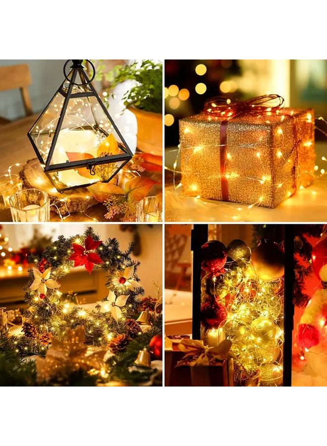 Warm White LED Fairy Lights With Remote Timer 200LED 787.4 Inch For Indoor Decor - Image 2