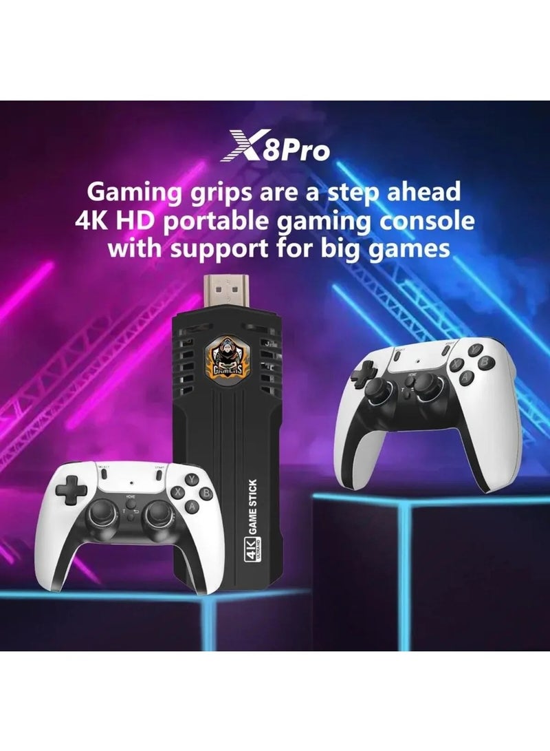 X8 Pro Retro Game Console 4K 64GB 30000+ Games - Image 3