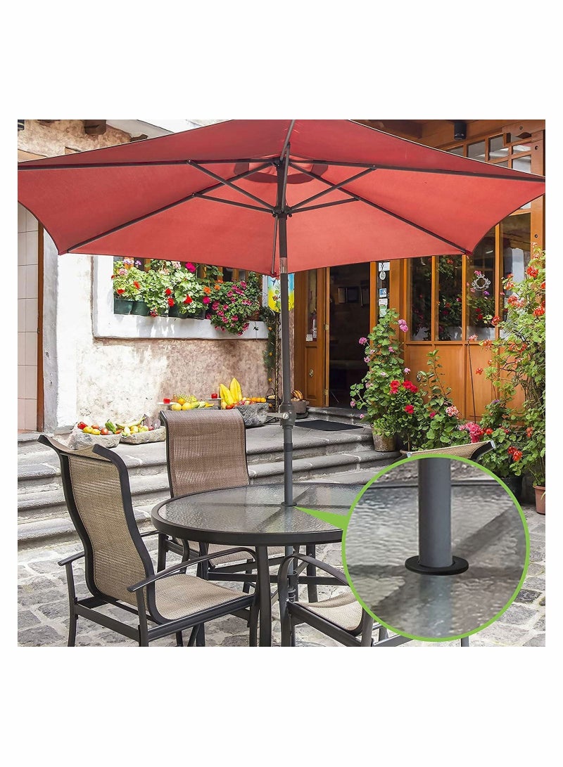 Y&D Umbrella Cone Wedge 4 Pack Parasol Base Stand Sunshade Spacer Plug Patio Table Hole Ring for Diameter 2 to 2.5 Inch Garden Opening  - Image 3