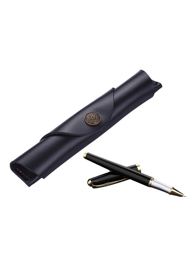 نيبمينينت مقلمة جلدية أسود - Image 3