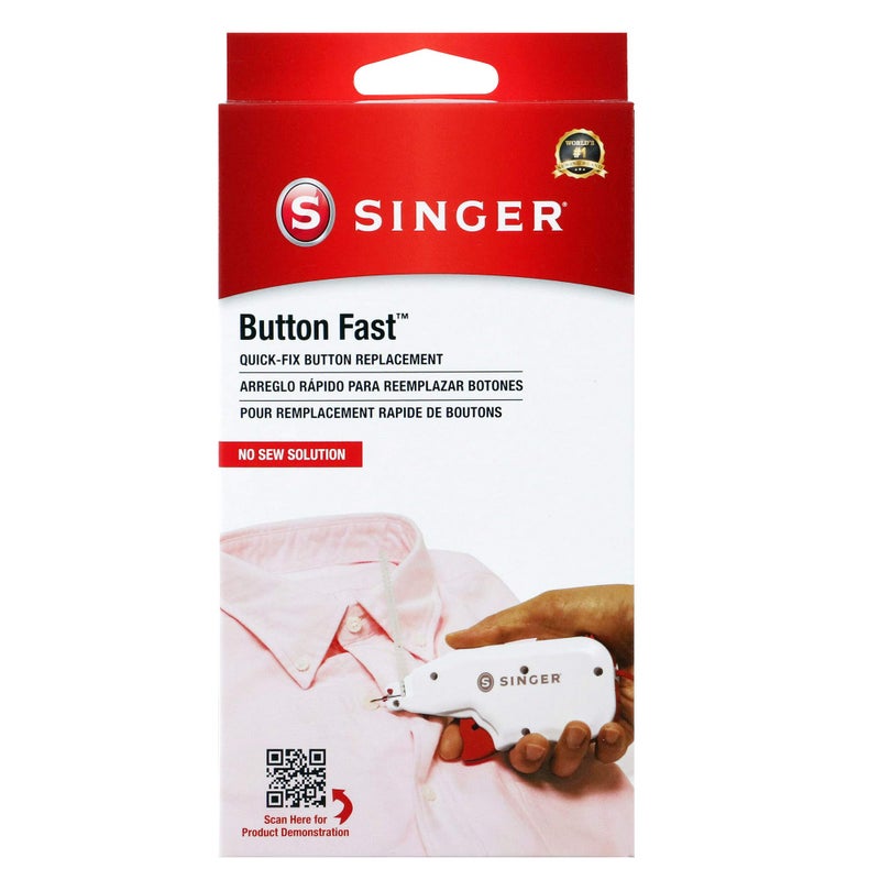 Singer Button Fast Quick-Fix Button Replacement Tool with 60 Fasteners and 12 Buttons (01933) - Image 2