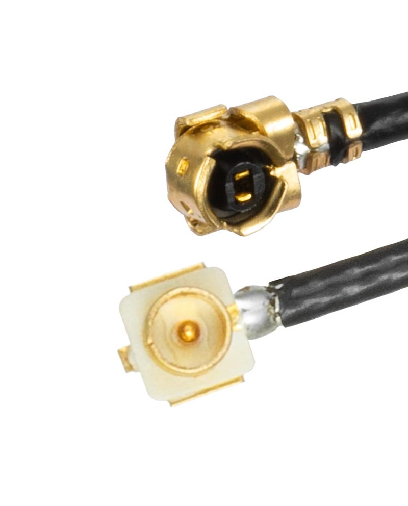 POBADY 2PCS U.F.L1 Male to U.F.L1 Female Cable 20" /50CM 1.13mm Low-Loss Extension Cable - Image 5