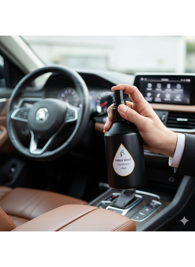 PURELY SCENT Peach Air Freshener Spray – 500ml Long-Lasting Fresh Scent - Image 4