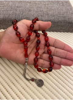 Faturan Prayer Beads For Men 33 Beads Size 8.8mm x 12.8mm