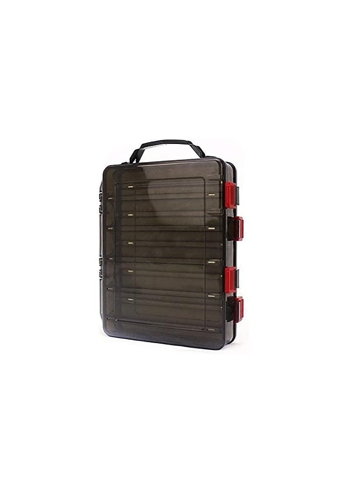 OriGlam Double-Sided Fishing Lure Storage Box with 10 Compartments - Waterproof Tackle Storage - Image 2