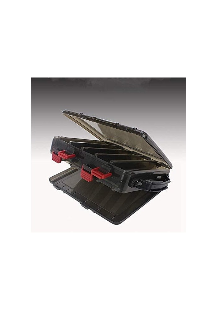 OriGlam Double-Sided Fishing Lure Storage Box with 10 Compartments - Waterproof Tackle Storage - Image 4