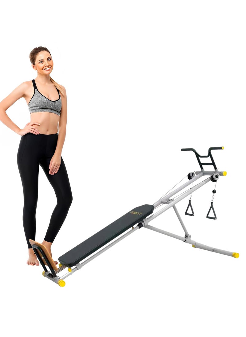 ETG Home Multi-Angle Adjustable Fitness Puller - High-Strength Steel, Silent Pulley System  - Image 1