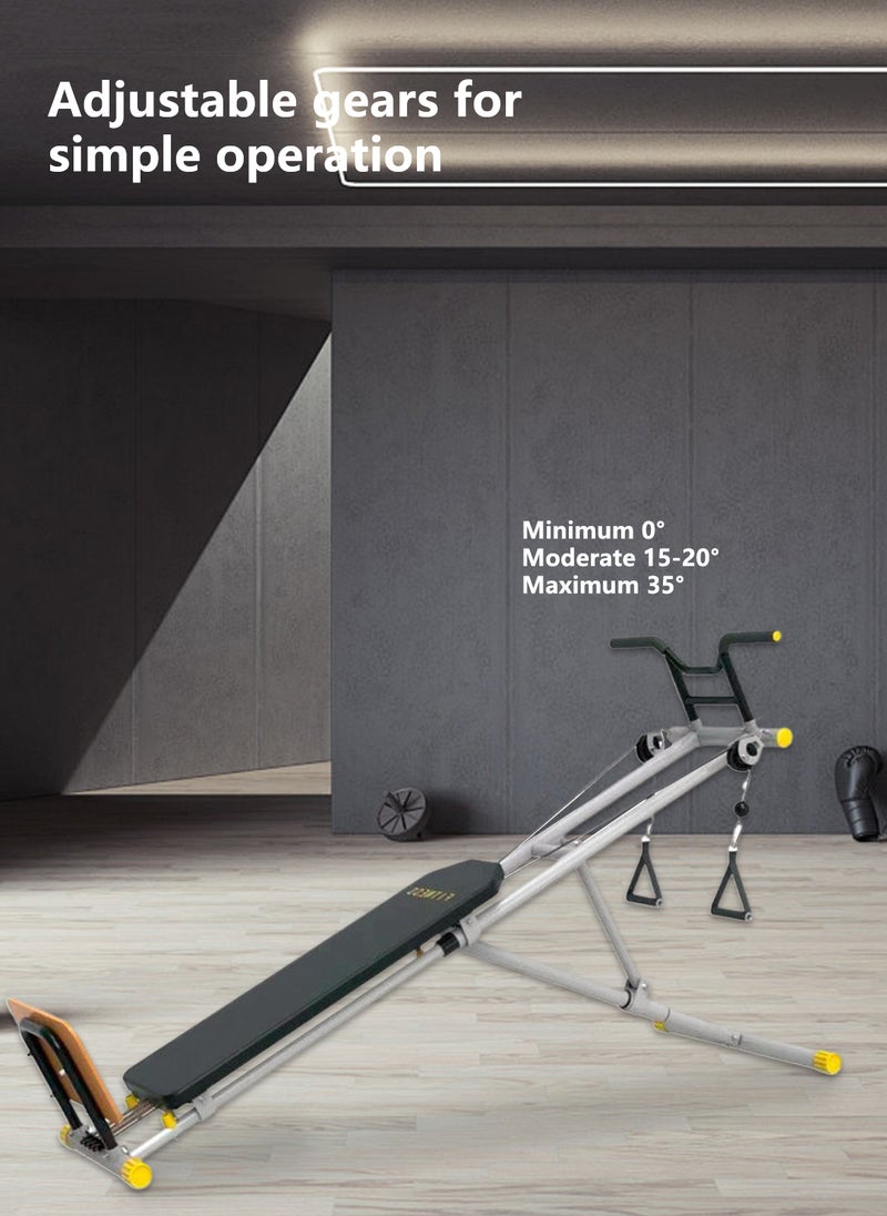 ETG Home Multi-Angle Adjustable Fitness Puller - High-Strength Steel, Silent Pulley System  - Image 4