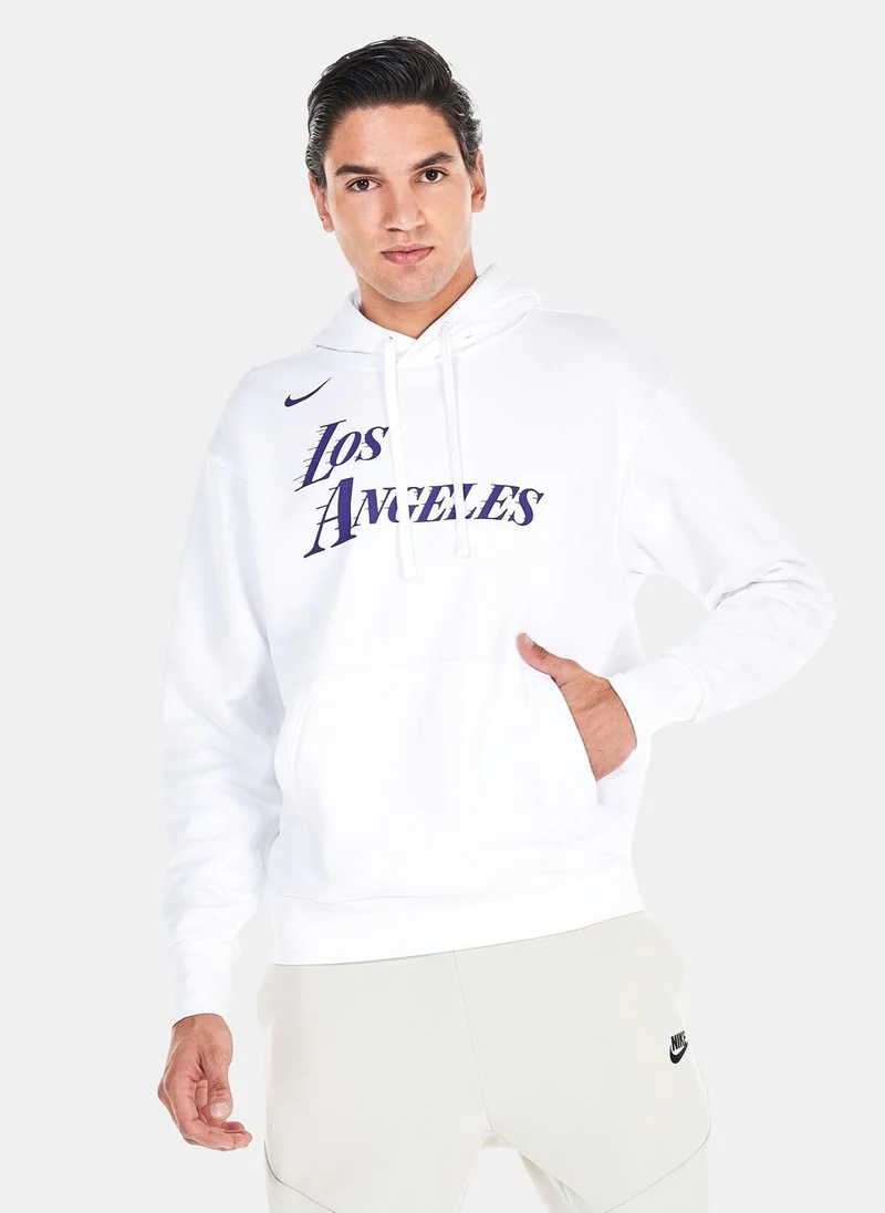 Nike Men's Los Angeles Lakers City Edition NBA Pullover Hoodie