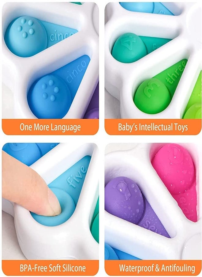 null - Pop It Fidget Toy Set – Rainbow Push Bubble Fidget Toys - Image 1