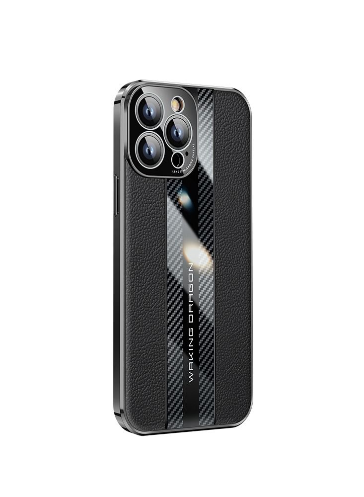 Suteni Back Cover Leather Phone Case for iPhone