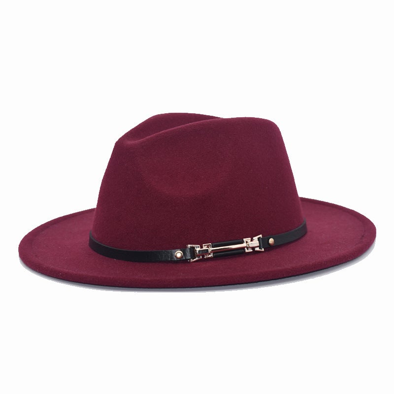 Women'S Sale Woolen Hat Men'S Jazz Hat British Harajuku Style Retro Top Hat Women'S Fashion Hat - Image 3