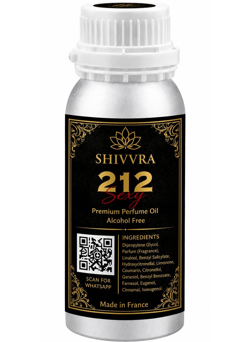 212 SEXY Premium Fragrance | Long Lasting Aromatic Oil | Concentrated Aroma Oil | 500ml - Image 1