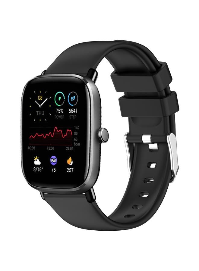 erorex Replacement Band For Amazfit GTS 2 Mini 20mm Smooth Solid Color Silicone Watch Band - Image 1