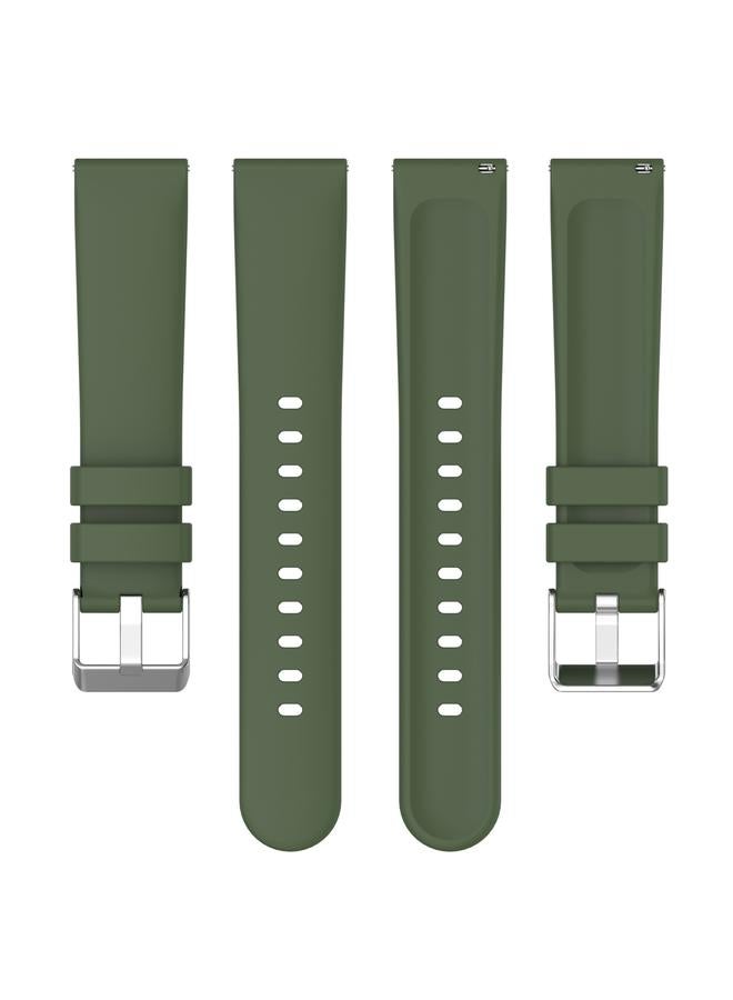 erorex Replacement Band For Amazfit GTS 2 Mini 20mm Smooth Solid Color Silicone Watch Band - Image 5