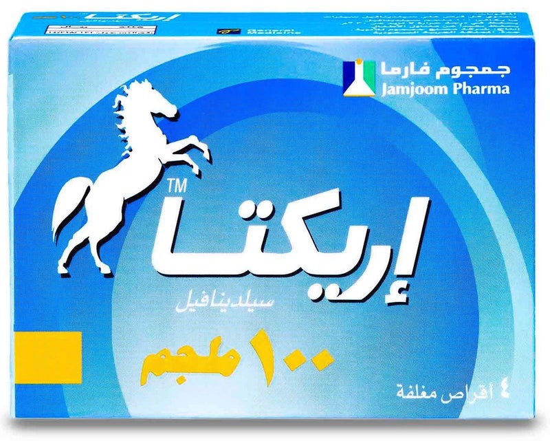 JAMJOOM PHARMA Erecta 100 mg Tablet 4pcs - Image 1